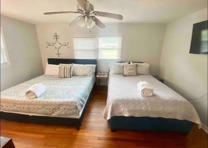 Ferienhaus 4Br Close To Fsu, Capitol, Hospitals, Free Parking, 1 Gig Wifi *