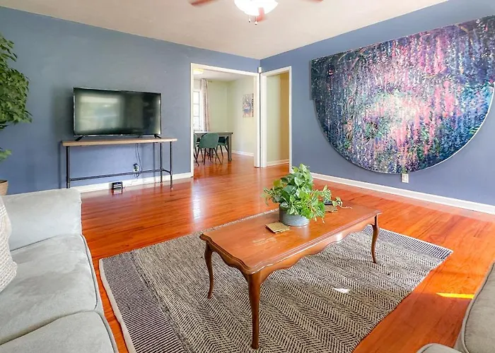Ferienhaus 4Br Close To Fsu, Capitol, Hospitals, Free Parking, 1 Gig Wifi *